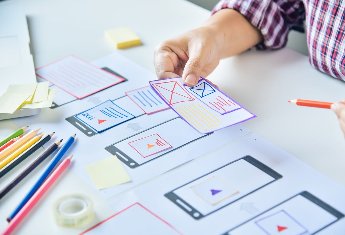 web design portfolio presentation
