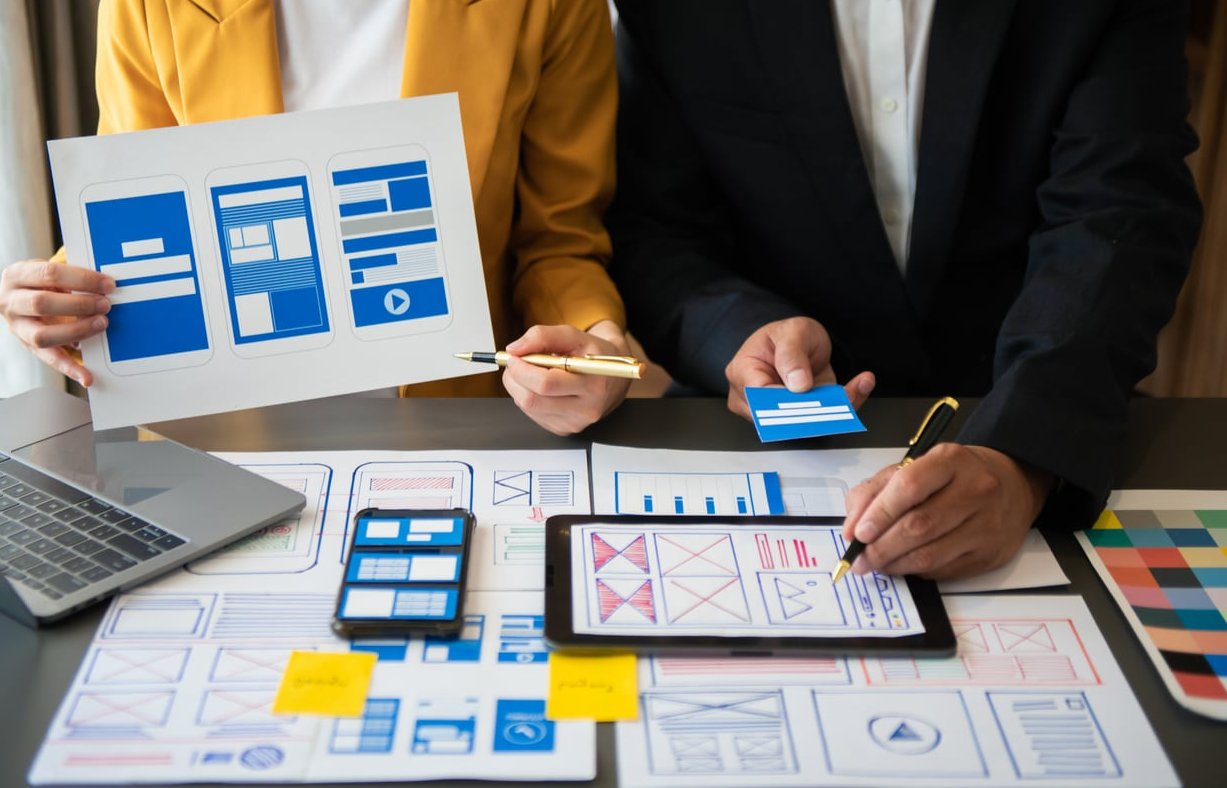 website hero section design