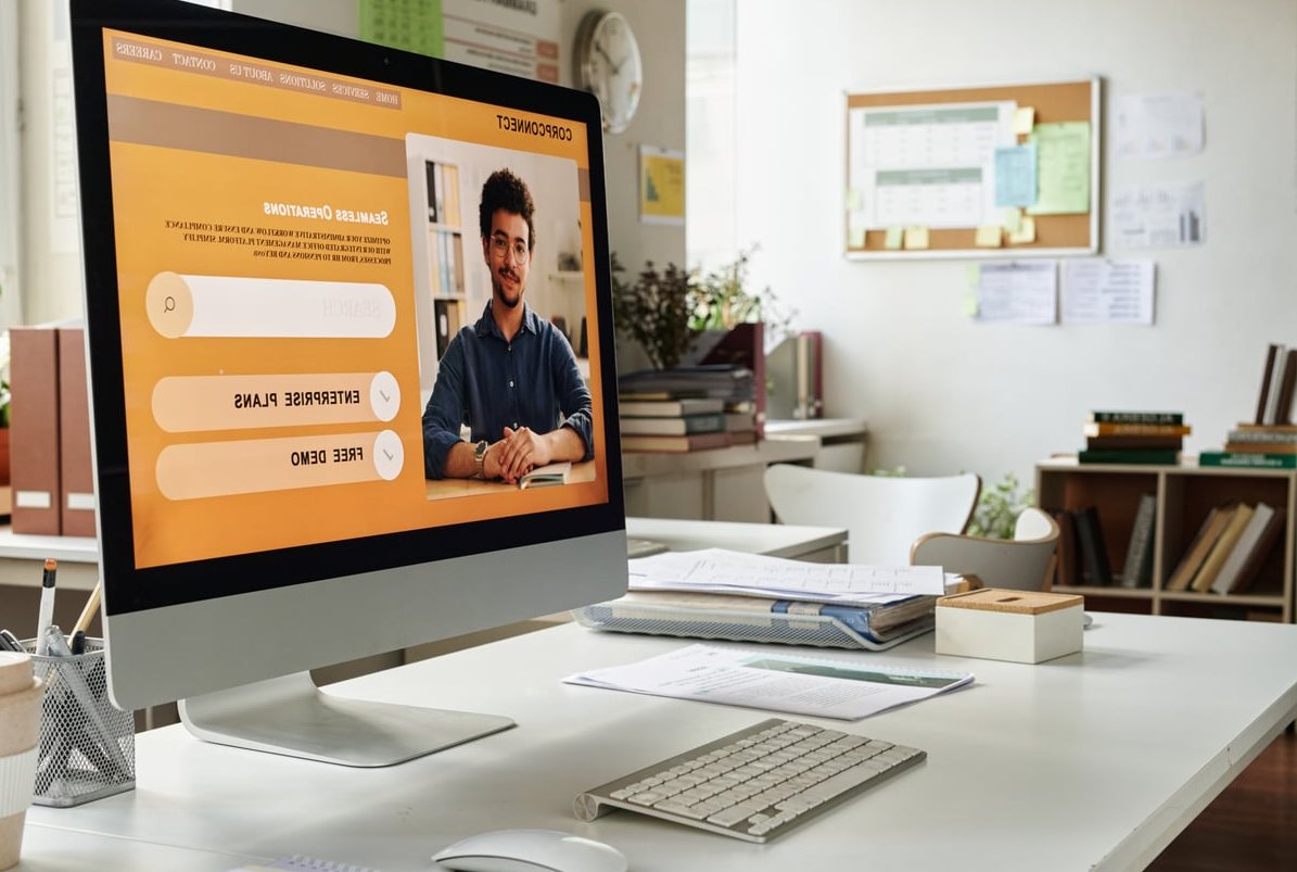 modern website typography