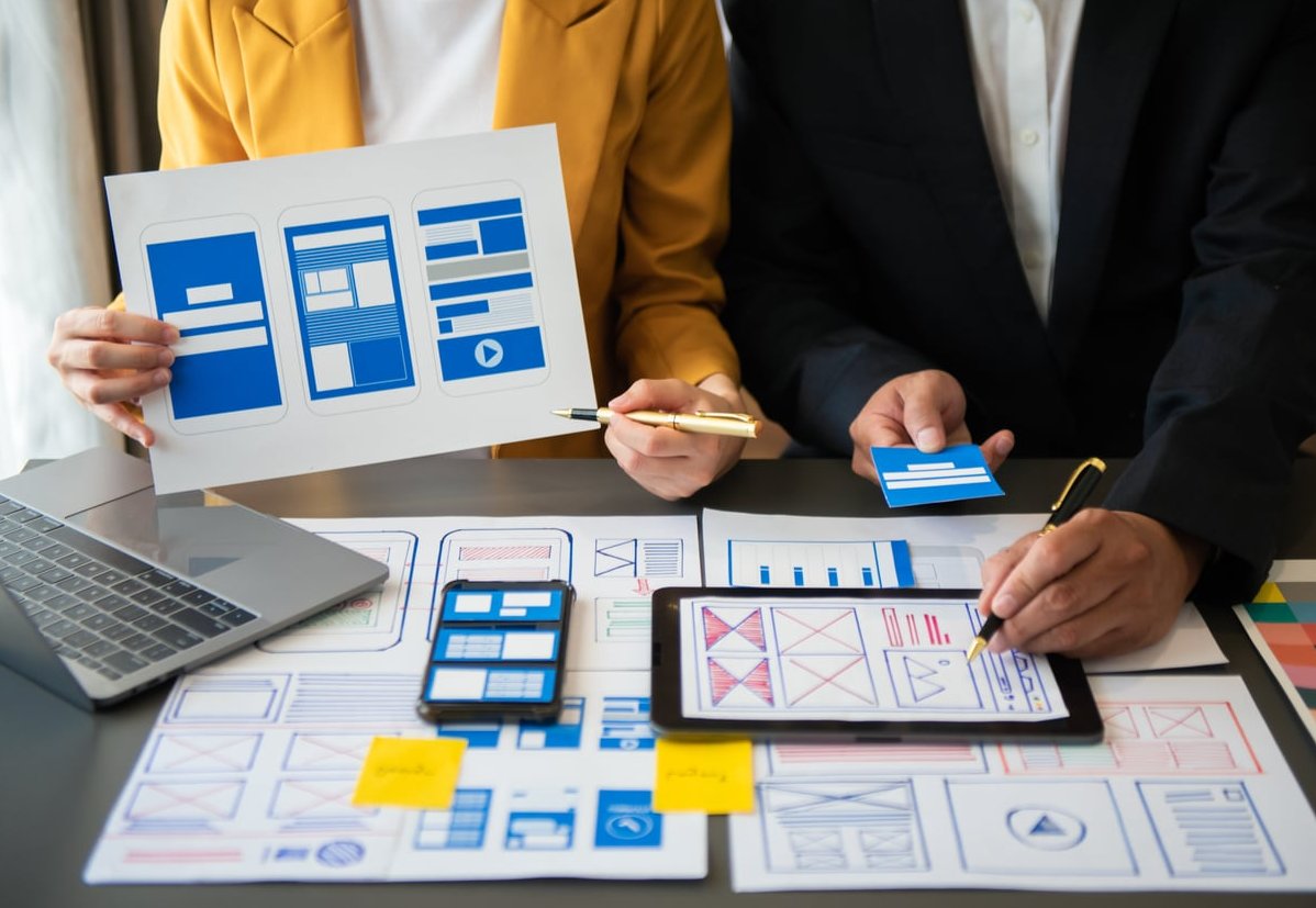 website hero section design