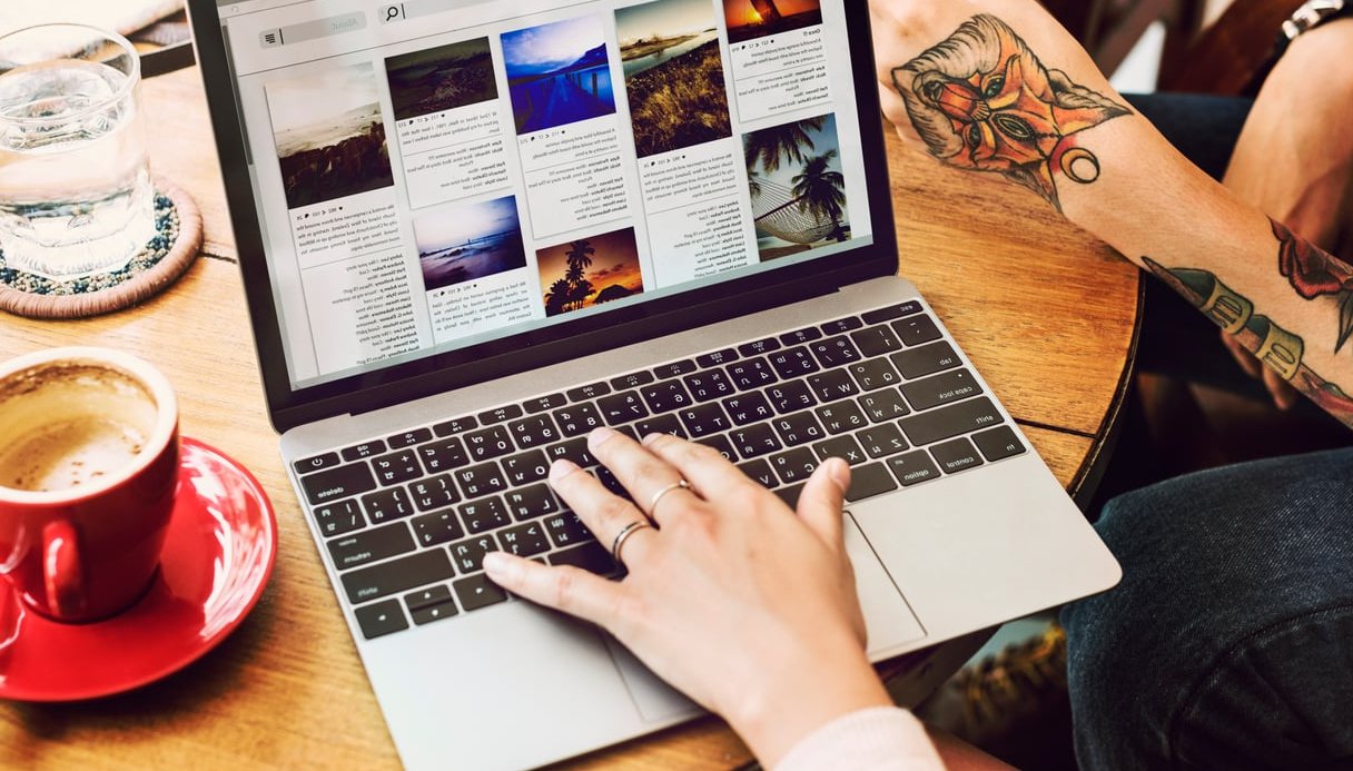 online checkout page