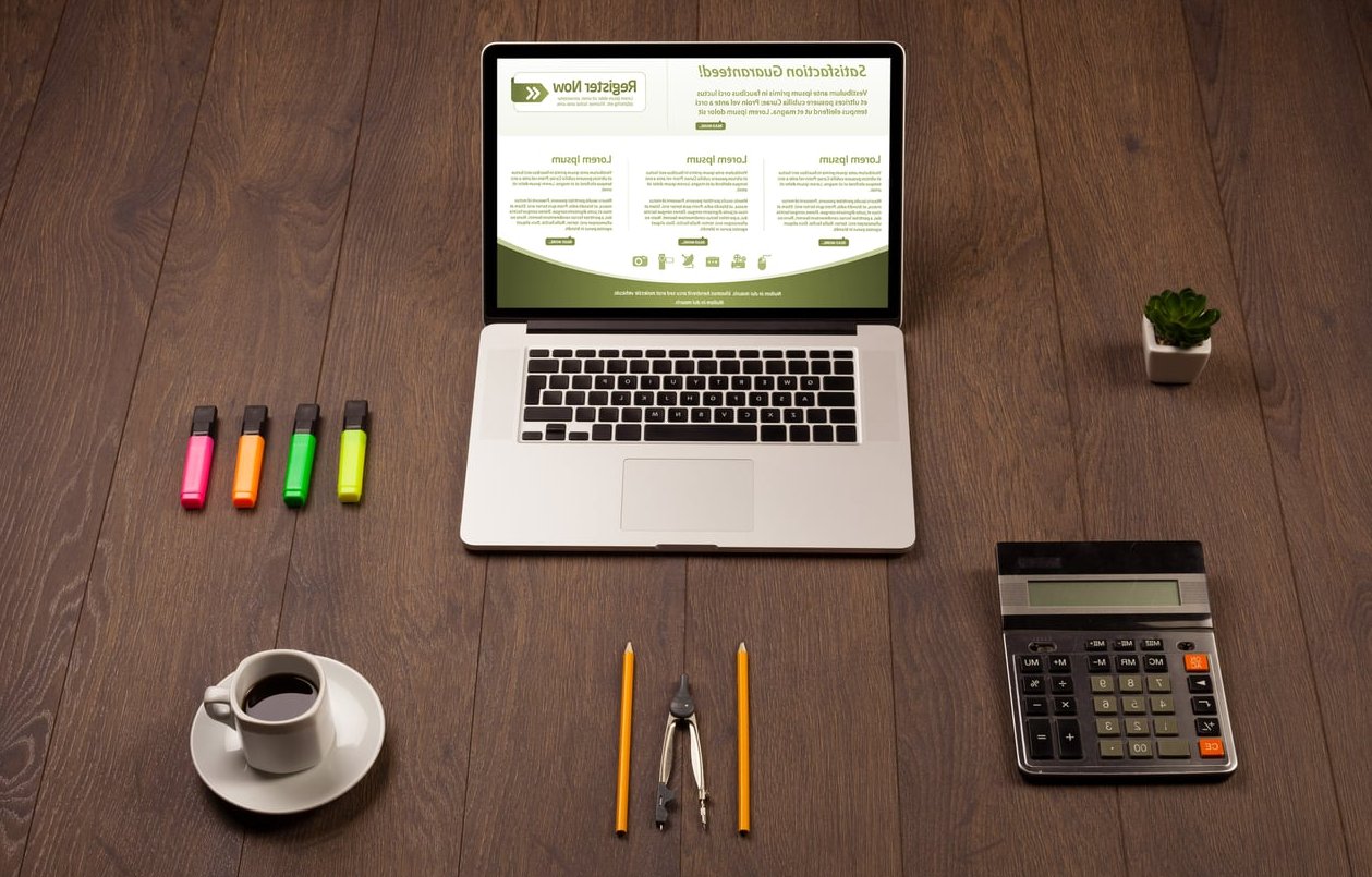 website navigation menu