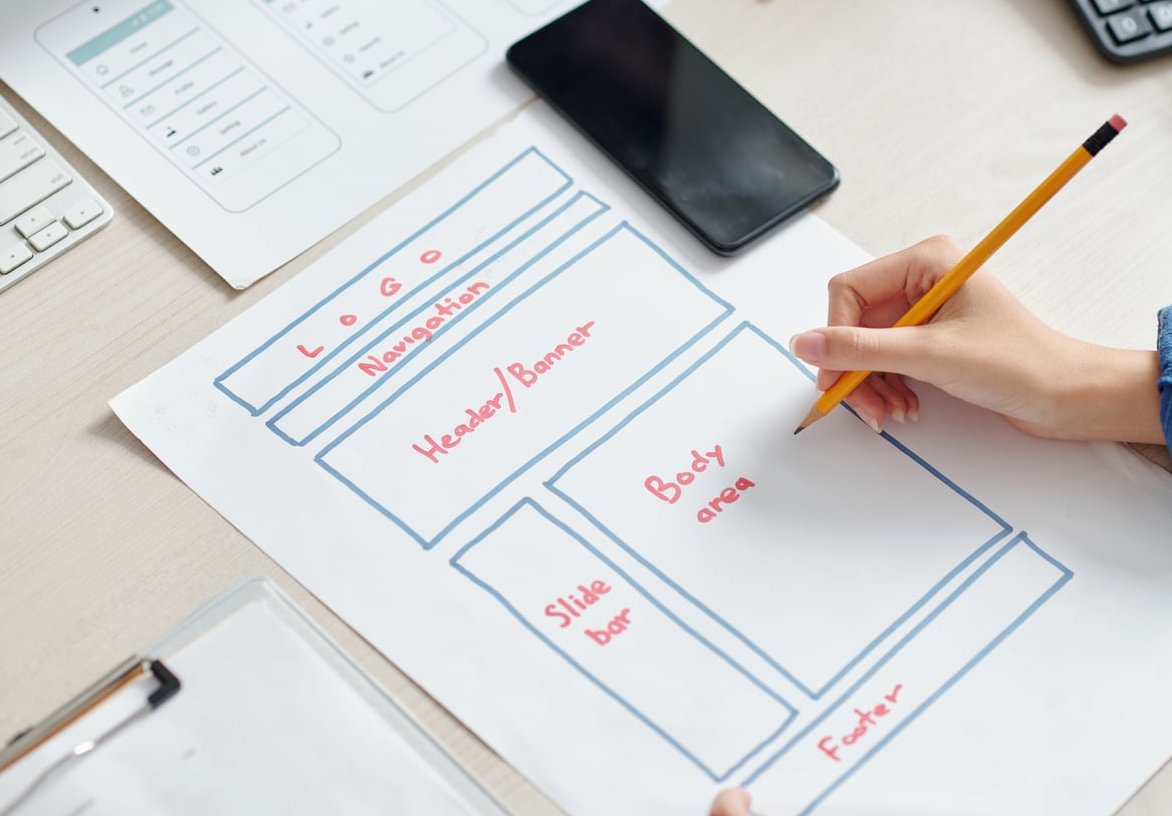 website navigation menu